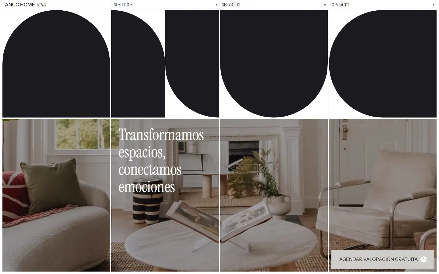 Anuc Home homepage