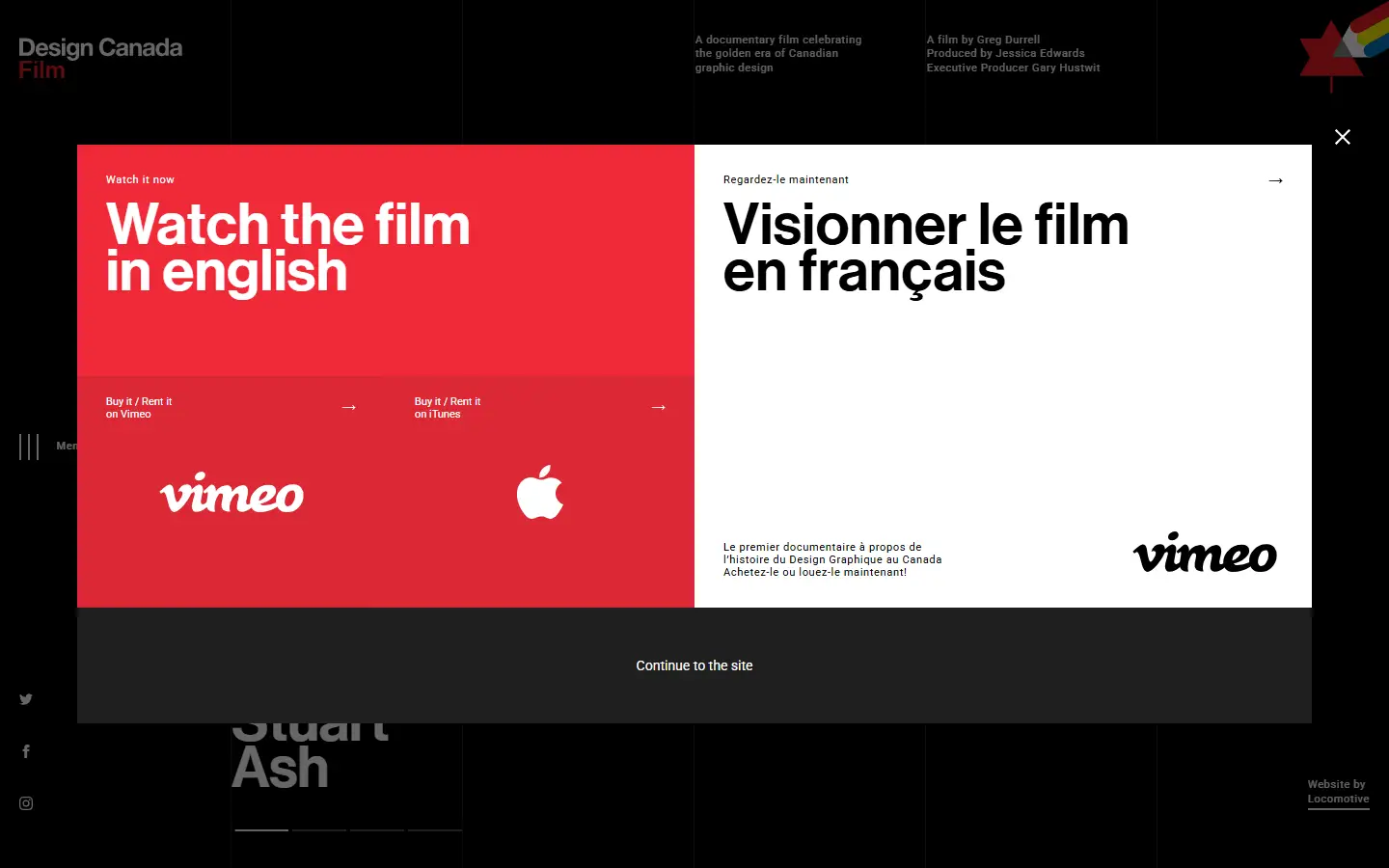 Design Canada homepage