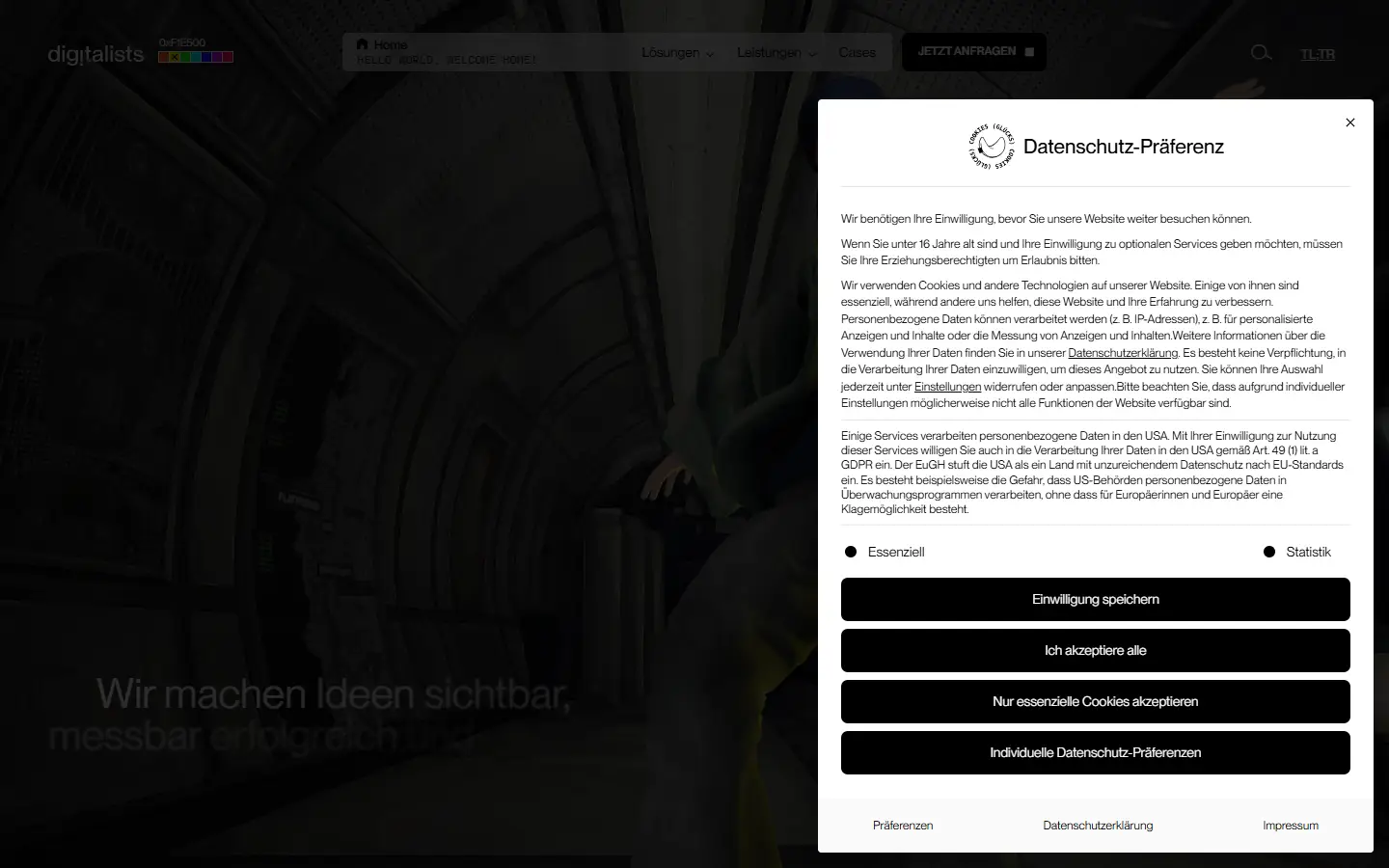 digitalists homepage
