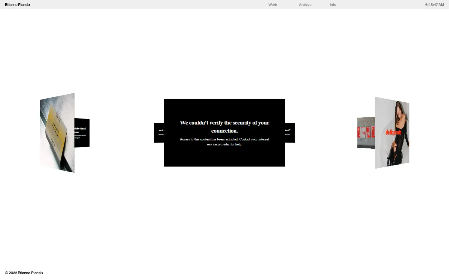 Etienne Planeix homepage