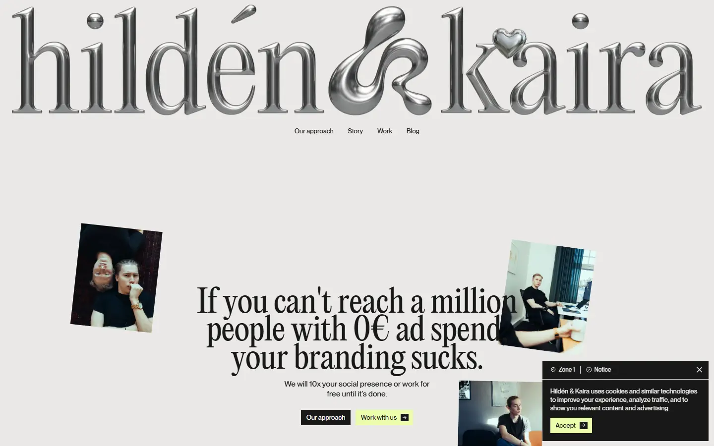 Hildén & Kaira homepage