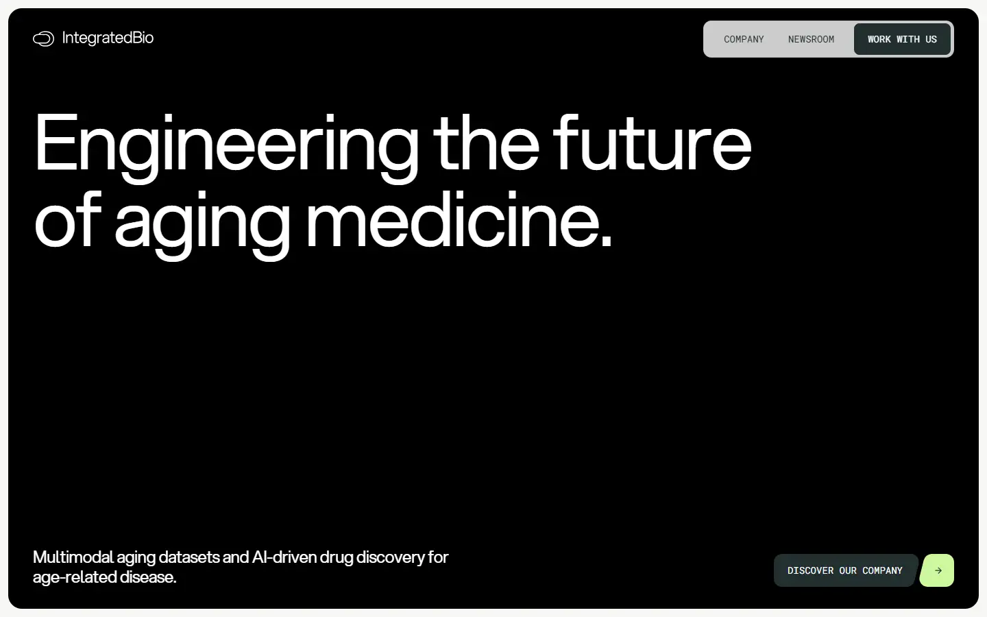 IntegratedBio homepage