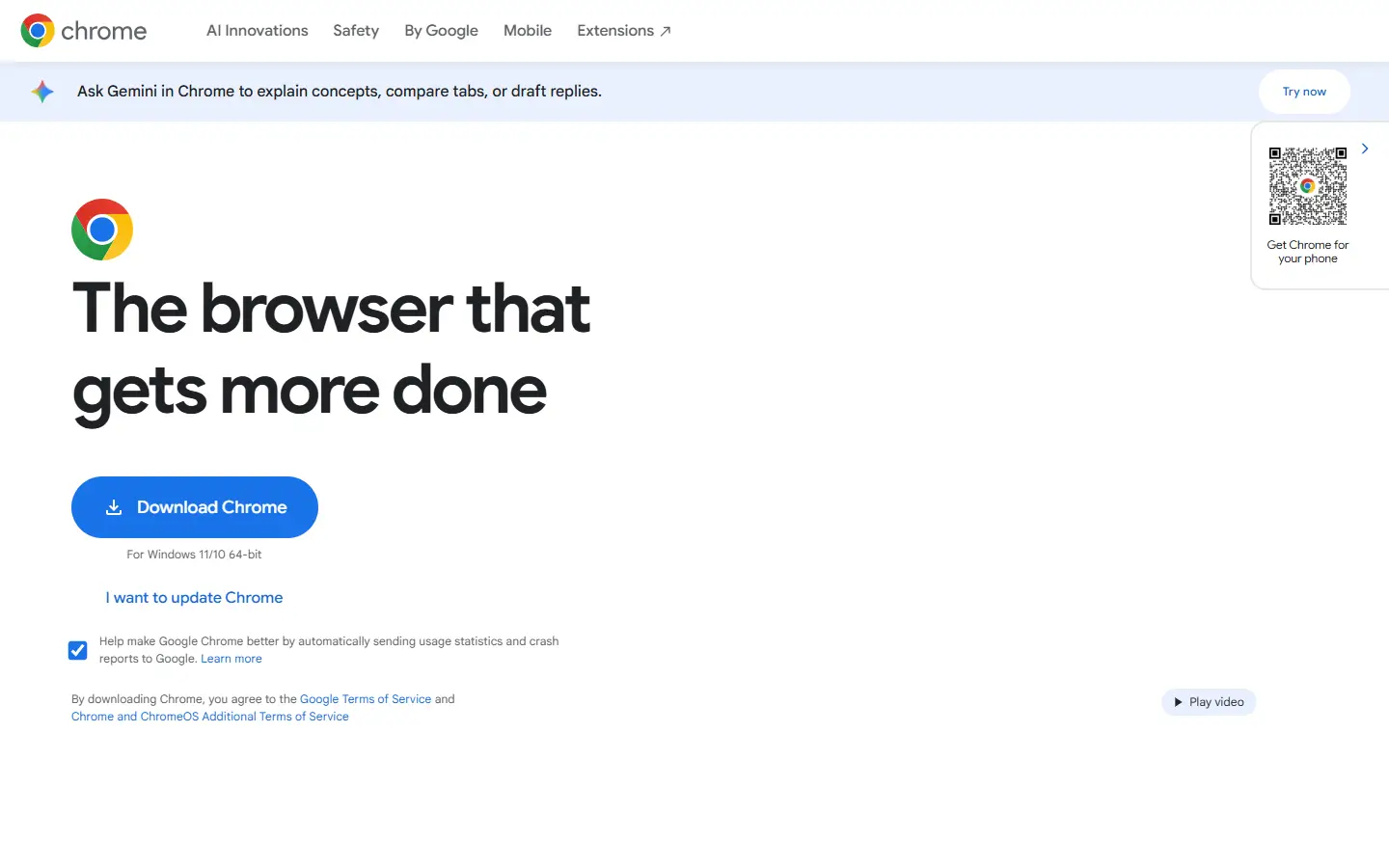 Jam with Chrome homepage