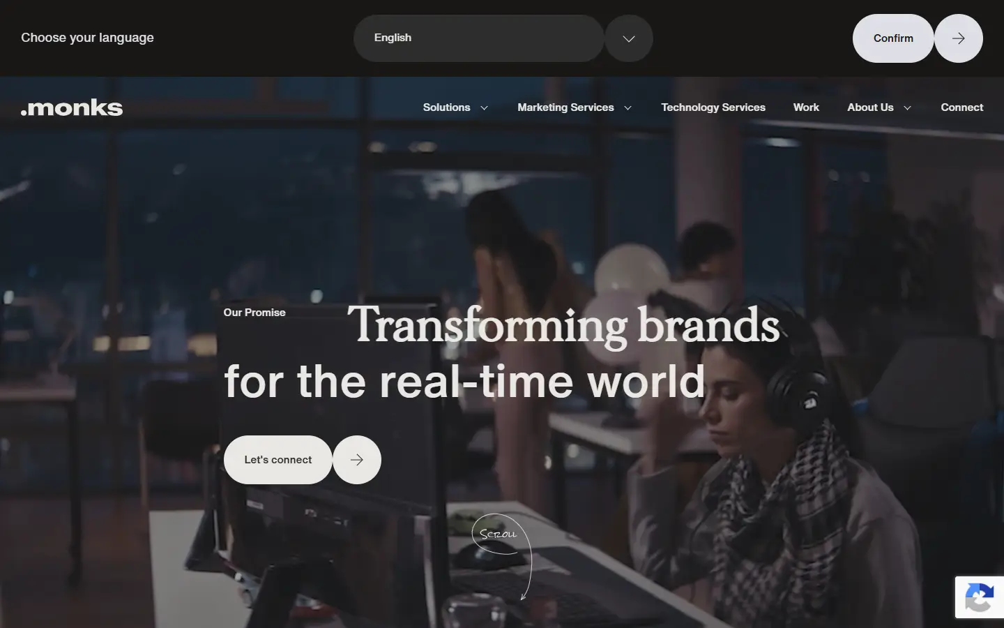 Jam3 Site homepage