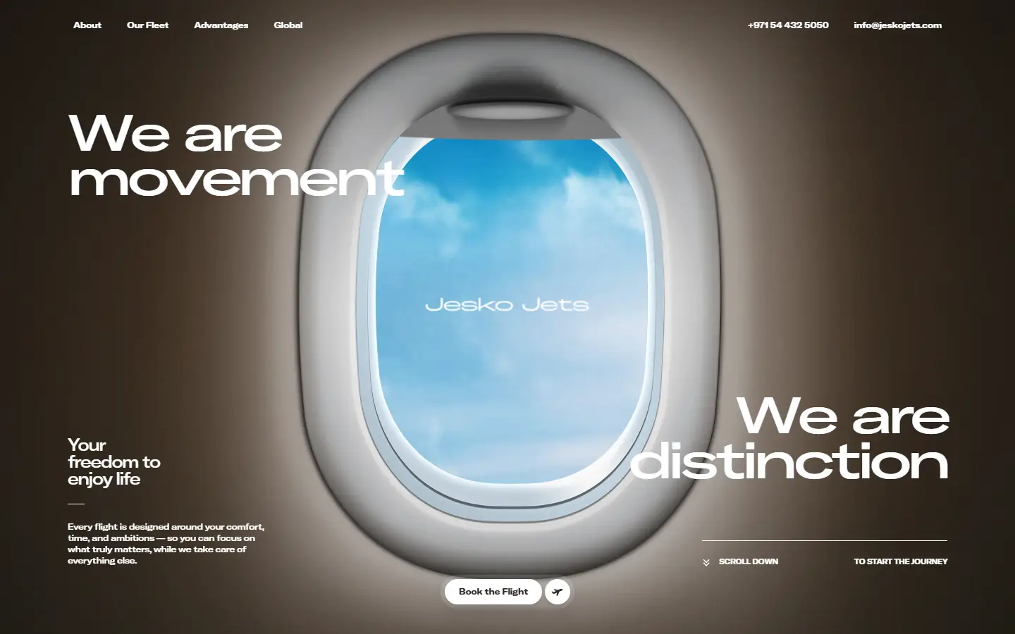 Jesko Jets homepage