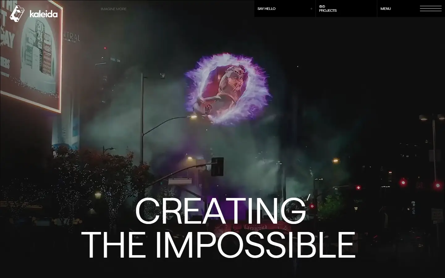 Kaleida homepage