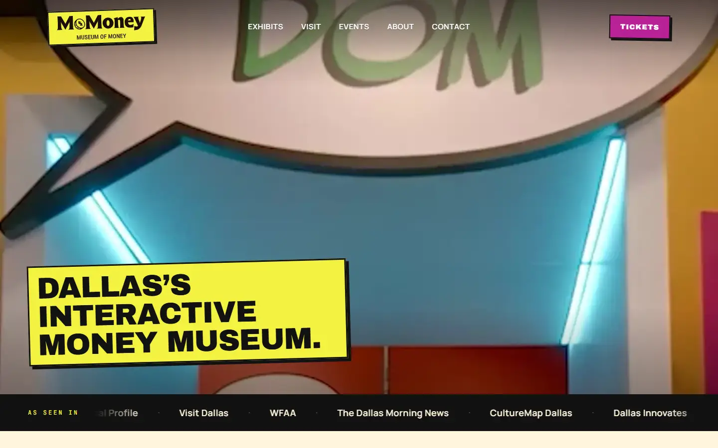 MoMoney homepage