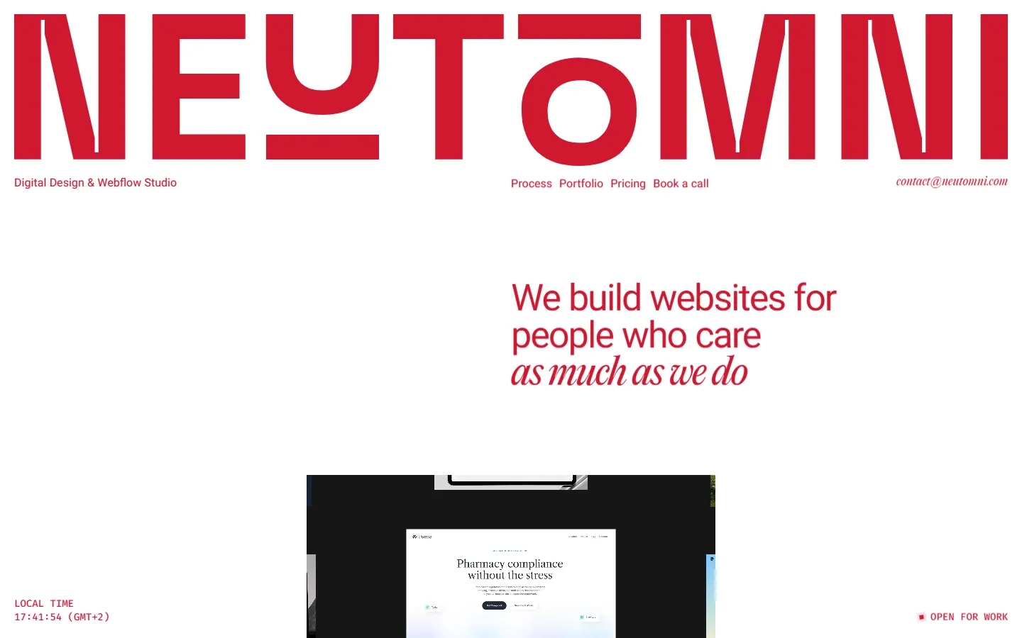 Neutomni homepage