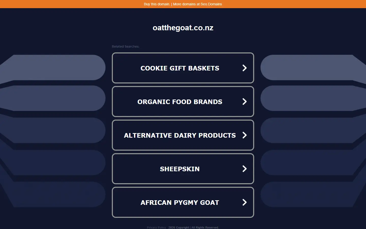 Oat the Goat homepage
