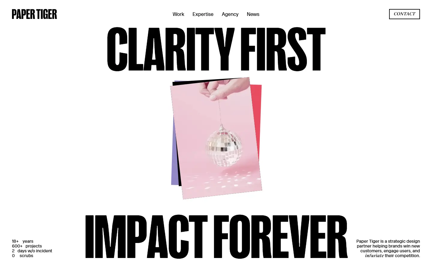 Paper Tiger homepage