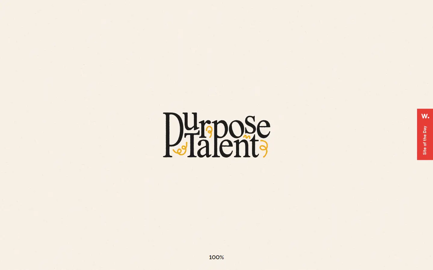 Purpose Talent homepage