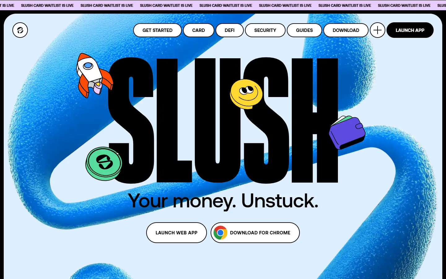 Slush homepage