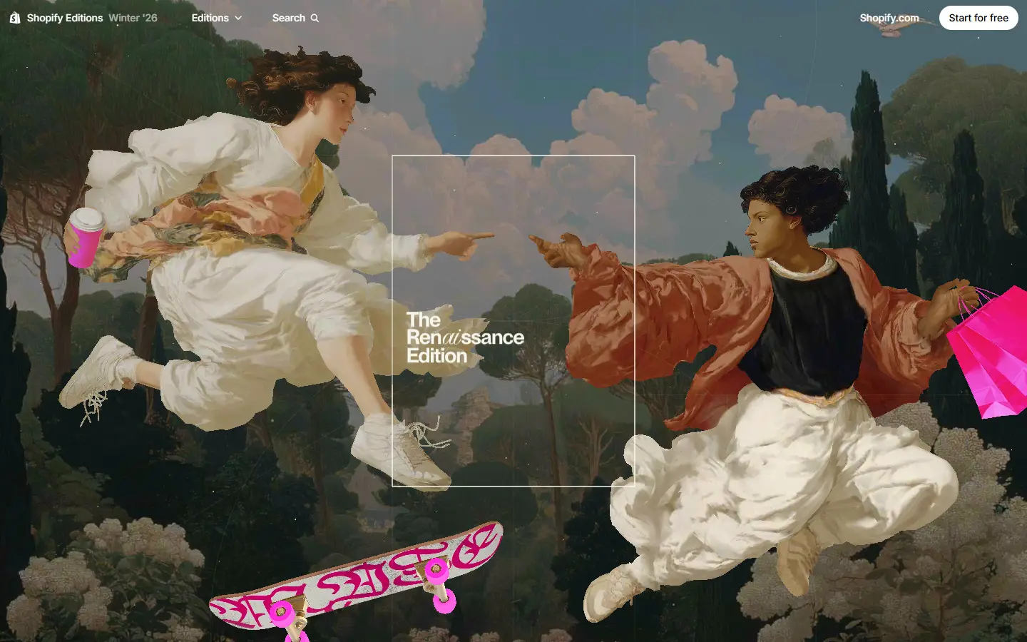 The Renaissance Edition homepage