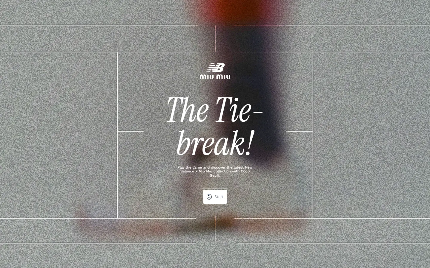 The Tie-break homepage