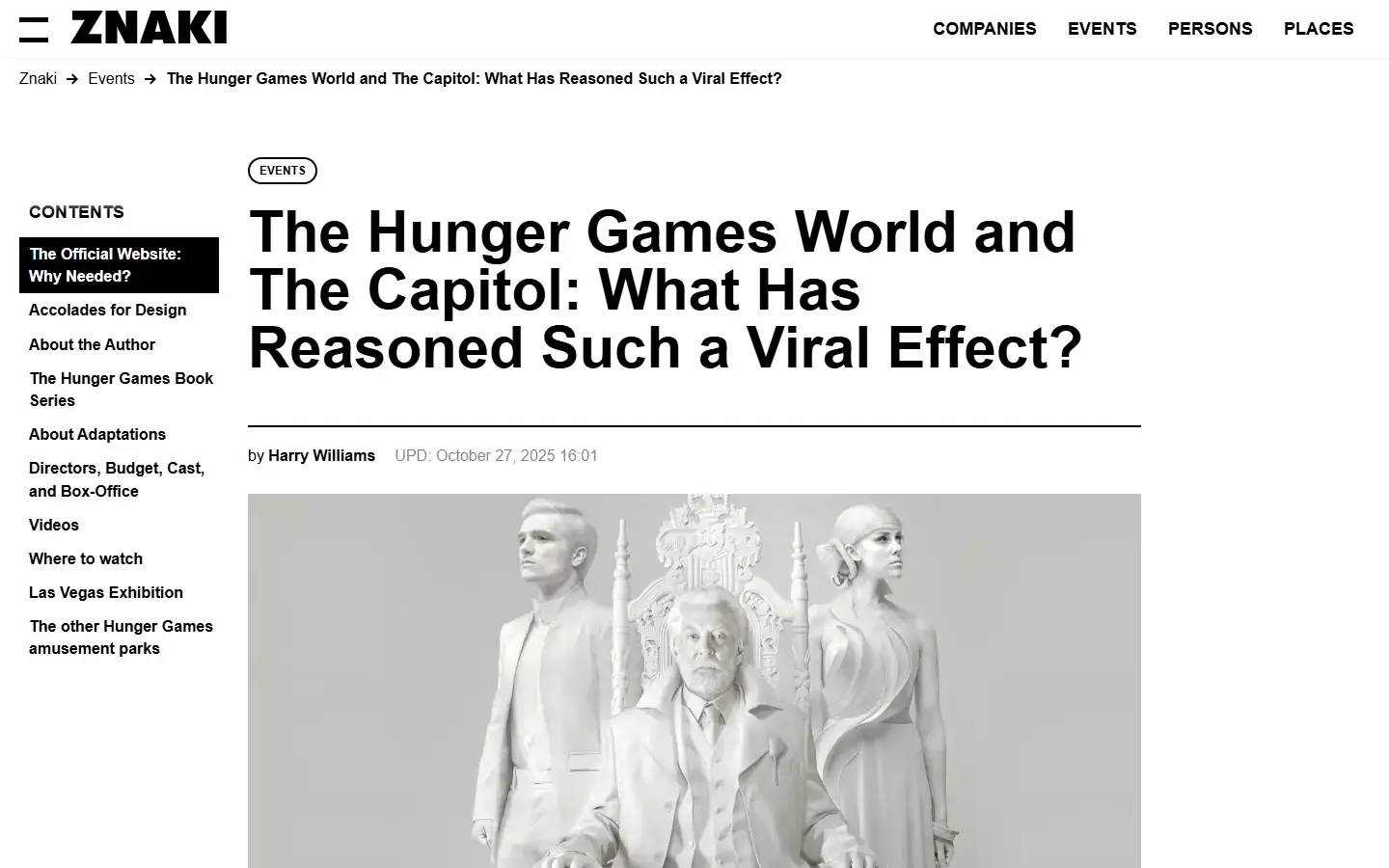 TheCapitol.pn homepage