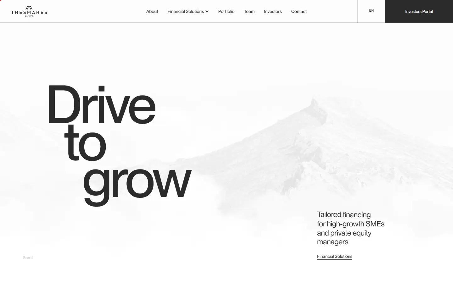 Tresmares Capital homepage