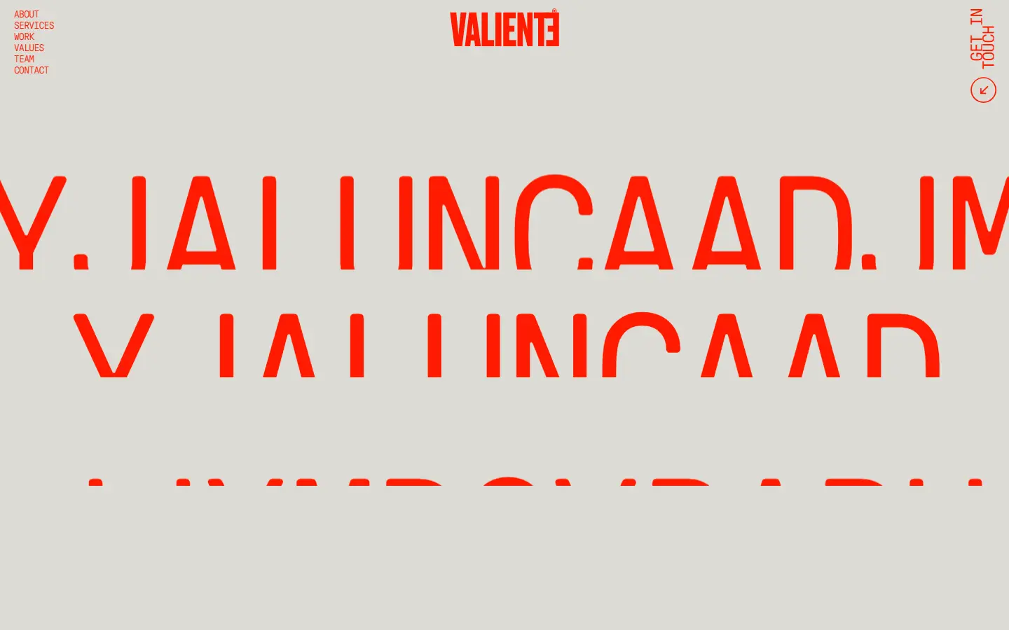 VALIENTE homepage