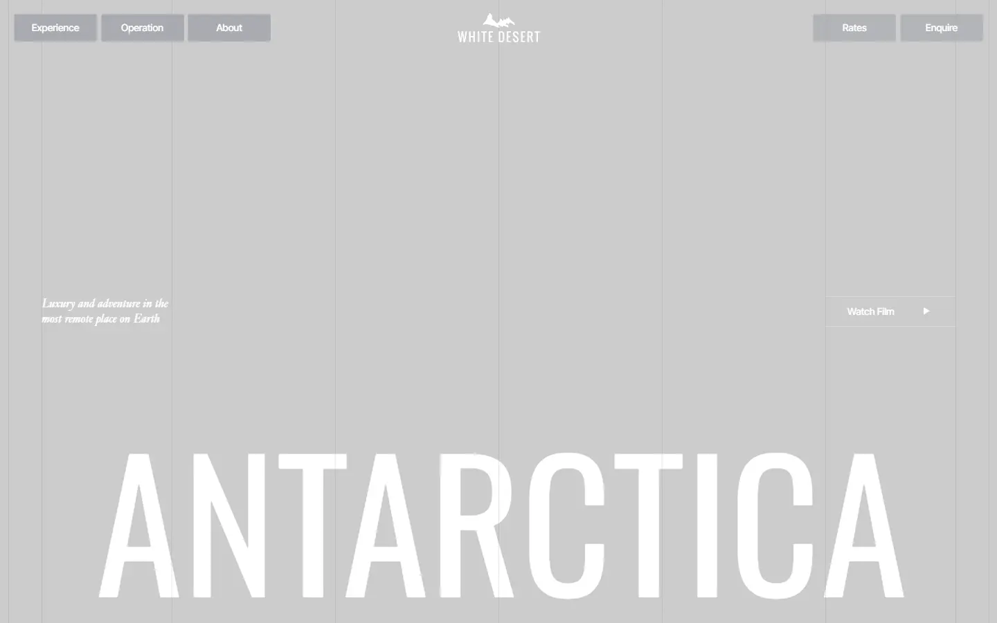 White Desert homepage